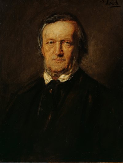 Richard Wagnerin muotokuva tekijältä Franz von Lenbach