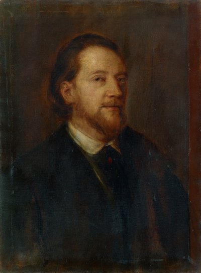 Kirjailija Rudolph Genéen muotokuva tekijältä Franz von Lenbach