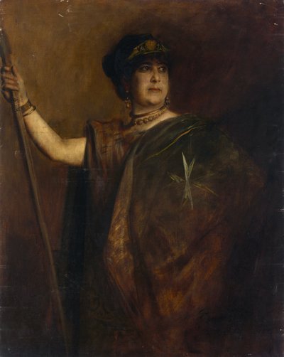 Charlotte Wolter tekijältä Franz von Lenbach