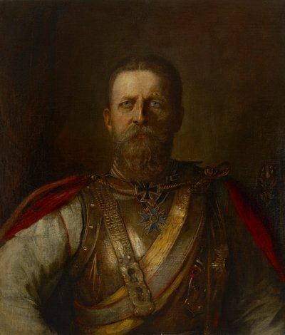 Kruununprinssi Frederick William, myöhemmin Frederick III, Saksan keisari ja Preussin kuningas tekijältä Franz von Lenbach