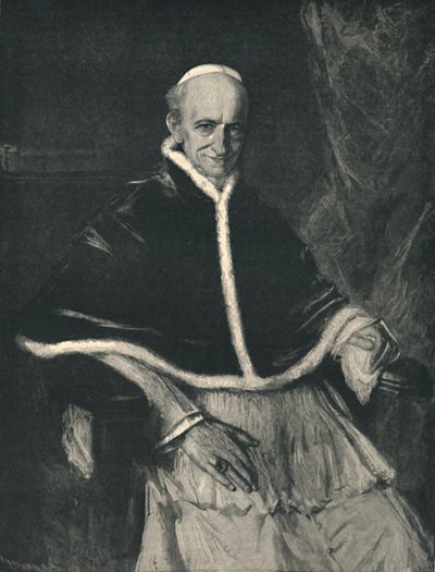 Hänen pyhyytensä paavi Leo XIII, 1886 tekijältä Franz von Lenbach
