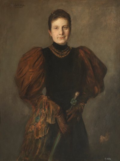 Infanta María de la Paz de Borbón, Isabella II:n tytär. tekijältä Franz von Lenbach