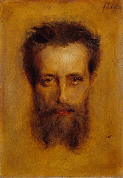Kapellimestari Hermann Levyn pää tekijältä Franz von Lenbach
