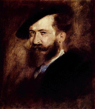 Wilhelm Buschin muotokuva tekijältä Franz von Lenbach
