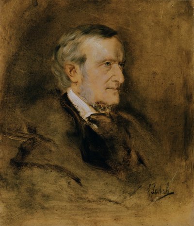 Richard Wagner tekijältä Franz von Lenbach