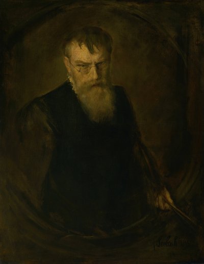 omakuva tekijältä Franz von Lenbach