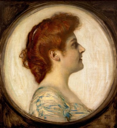Naisen muotokuva tekijältä Franz von Stuck