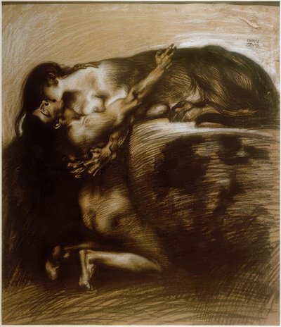 Der Kuss der Sphinx tekijältä Franz von Stuck