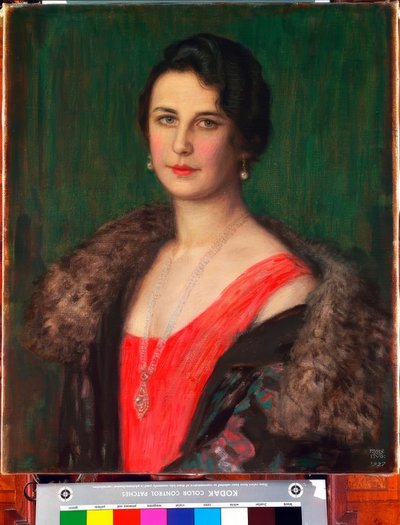 F. v. Stuck / Frau Patzak / Painting, 1927 tekijältä Franz von Stuck