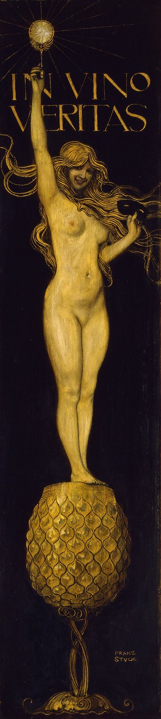 In vino veritas tekijältä Franz von Stuck
