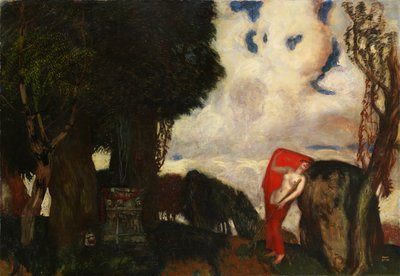 Iphigenia in Tauris, n. 1890. tekijältä Franz von Stuck