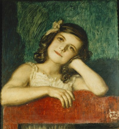 Muotokuva Mariasta, taiteilijan tyttärestä, tekijältä Franz von Stuck