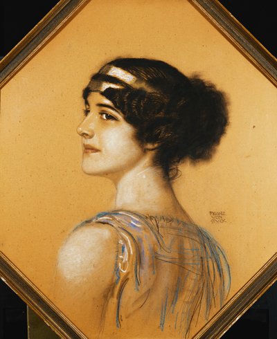 Taiteilijan tyttären Marian muotokuva, tekijältä Franz von Stuck