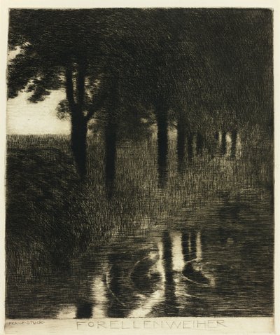 Taimen allas tekijältä Franz von Stuck