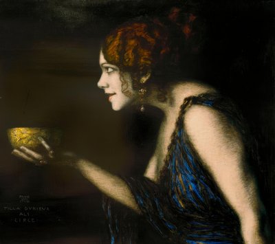 Tilla Durieux als Circe / F. v. Stuck tekijältä Franz von Stuck