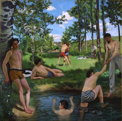 Kesäkohtaus tekijältä Frédéric Bazille