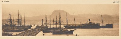 Patras. Satama tekijältä Frédéric Boissonnas