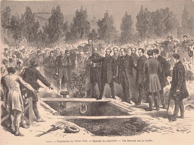 1870-01-22 - Le Monde illustré - Victor Noir tekijältä Frederic Theodore Lix