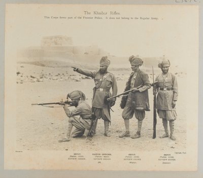 Khyber-kiväärit, noin 1900 tekijältä Fred Bremner