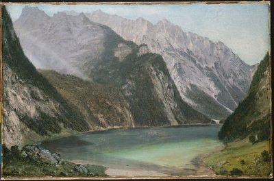Alppien järvi tekijältä Frederic Edwin Church