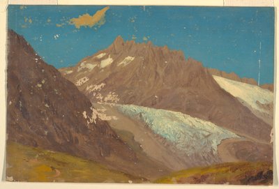 Alppien maisema tekijältä Frederic Edwin Church