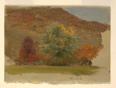 Syksyinen maisema tekijältä Frederic Edwin Church