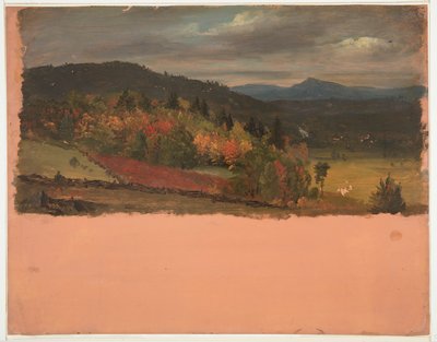 Syksyinen maisema tekijältä Frederic Edwin Church