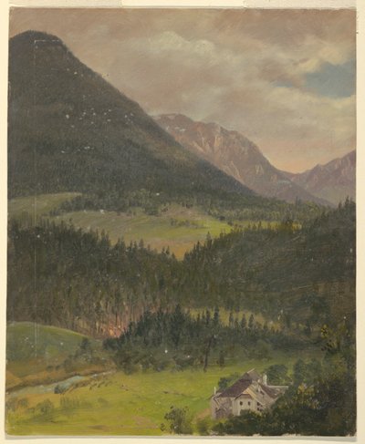 Baijerin alppimaisema tekijältä Frederic Edwin Church