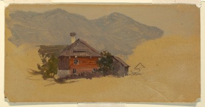 Berchtesgaden, talonpojan talo tekijältä Frederic Edwin Church