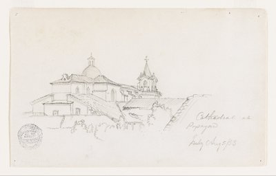 Popayanin katedraali, Kolumbia tekijältä Frederic Edwin Church