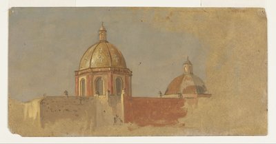 Kolumbia tai Ecuador, kirkkojen katot tekijältä Frederic Edwin Church
