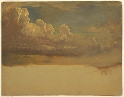 Piirros, Pilvitutkimus, maaliskuu 1871 tekijältä Frederic Edwin Church