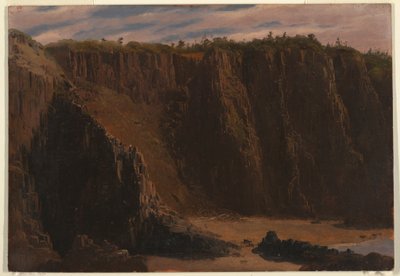Piirros, Grand Mananin saari, Kanada, elo-syyskuu 1851. tekijältä Frederic Edwin Church