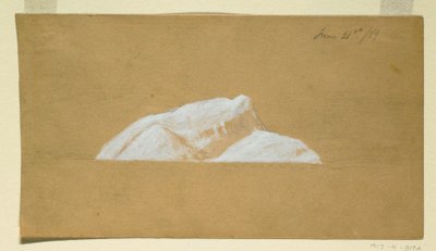 Piirros, Iceberg, Newfoundland, 21. kesäkuuta 1859. tekijältä Frederic Edwin Church