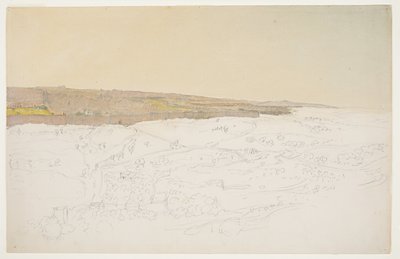 Piirros, Jerusalem, yleisnäkymä, huhtikuu (), 1868 tekijältä Frederic Edwin Church