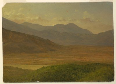 Piirros, maisema, toukokuu 1865 tekijältä Frederic Edwin Church