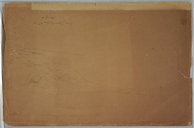 Piirros, Maisema Guarandan lähellä, Ecuador, 4. kesäkuuta 1857. tekijältä Frederic Edwin Church
