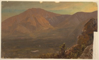 Piirros, Katahdin-vuori ja Turner, 1860-78. tekijältä Frederic Edwin Church