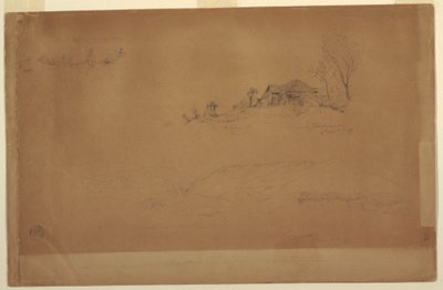 Piirros, Guarandan lähellä, Ecuador, 10. kesäkuuta 1857. tekijältä Frederic Edwin Church