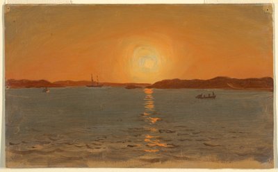 Piirros, Newfoundland, Kissapää, kesäkuu 1859. tekijältä Frederic Edwin Church