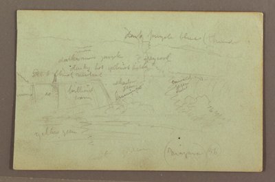 Piirros, Niagaran putoukset Kanadan puolelta katsottuna, 1856. tekijältä Frederic Edwin Church