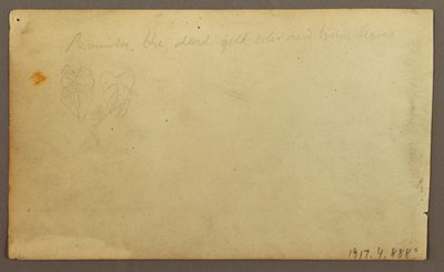 Piirros, Limona-joki lähellä kylää, Ecuador tai Kolumbia; Kääntöpuoli: Lehdet, 1857. tekijältä Frederic Edwin Church