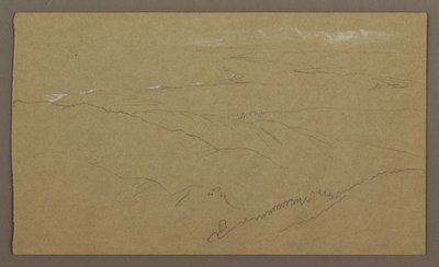 Piirros, Ranta ja meri, "Bloxburgh", elokuu 1865. tekijältä Frederic Edwin Church