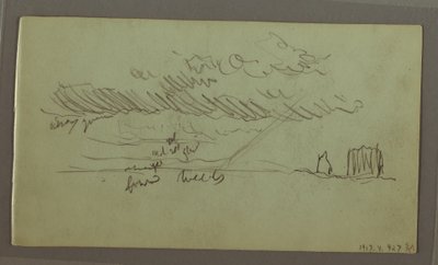 Piirros, Taivaan tutkimus, helmikuu 1869 tekijältä Frederic Edwin Church