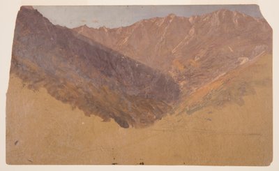 Piirros, Suuren altaan tutkimus, Katahdin-vuori, 1860-70. tekijältä Frederic Edwin Church