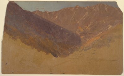 Piirros, Suuren altaan tutkimus, Katahdin-vuori, 1860-70. tekijältä Frederic Edwin Church