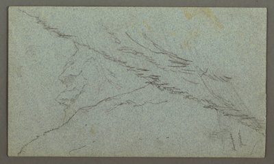Piirros, Tauern Peaks, K nigss, heinäkuu 1868. tekijältä Frederic Edwin Church