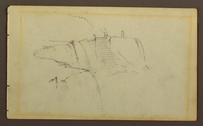Piirros, Amerikan putoukset, Niagara-joki, mahdollisesti 1858. tekijältä Frederic Edwin Church