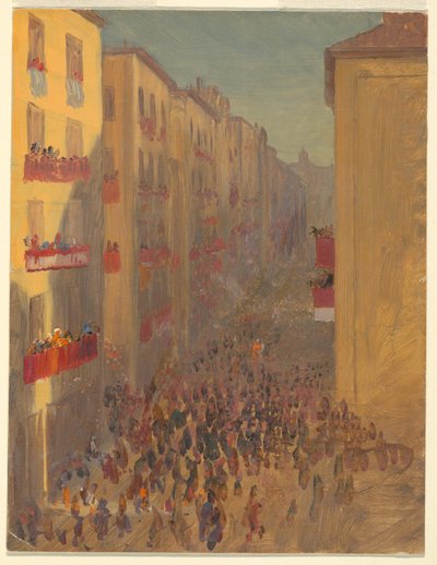 Piirros, Näkymä Beirutista (), 1869 tekijältä Frederic Edwin Church