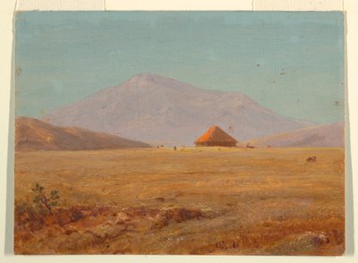 Ecuador ?, vuoristotasango mökillä tekijältä Frederic Edwin Church
